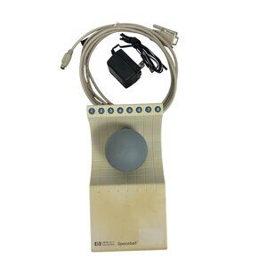 Hewlett Packard Spaceball A4360A 3D Motion Controller With Cable & Power Adapter